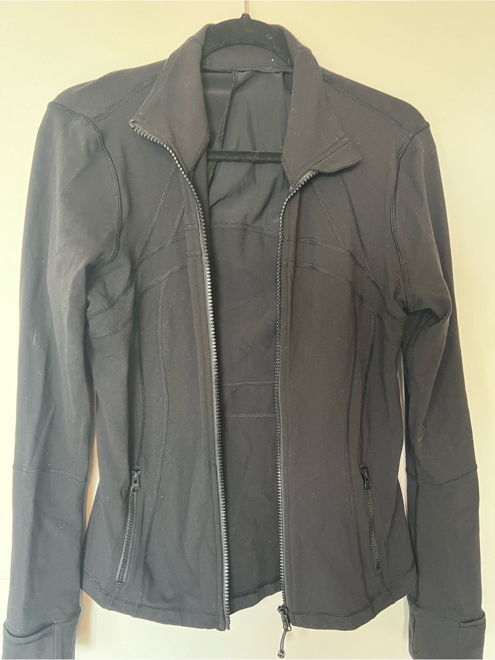 Black lululemon Women's Lightweight Zip-Up Jacket